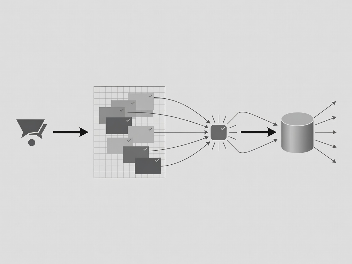 Diagram of a user question retrieving authorised document passages before producing a cited answer